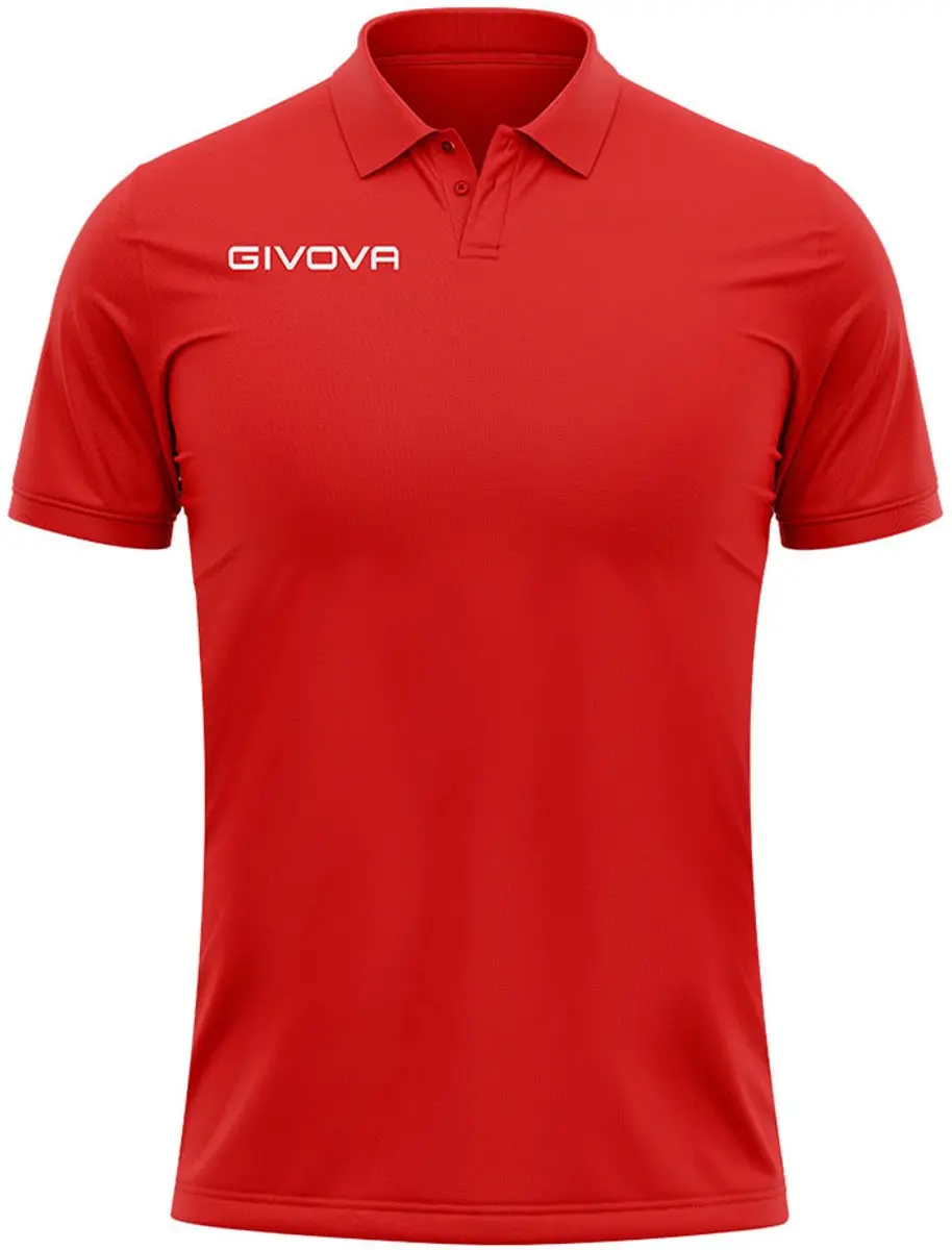 Givova Pocket Poloshirt - Rood - 2XL - afbeelding 3 van 4
