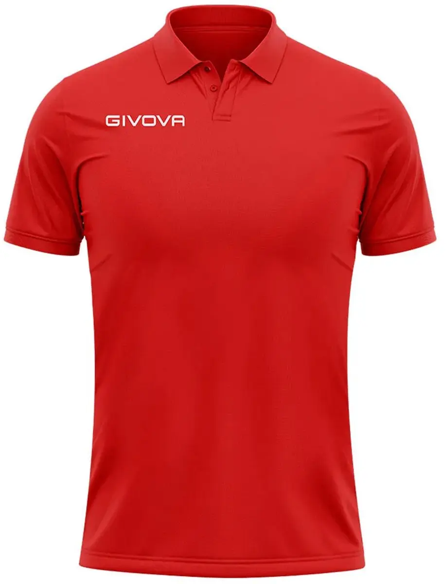 Givova Pocket Poloshirt - Rood - 2XL - afbeelding 4 van 4