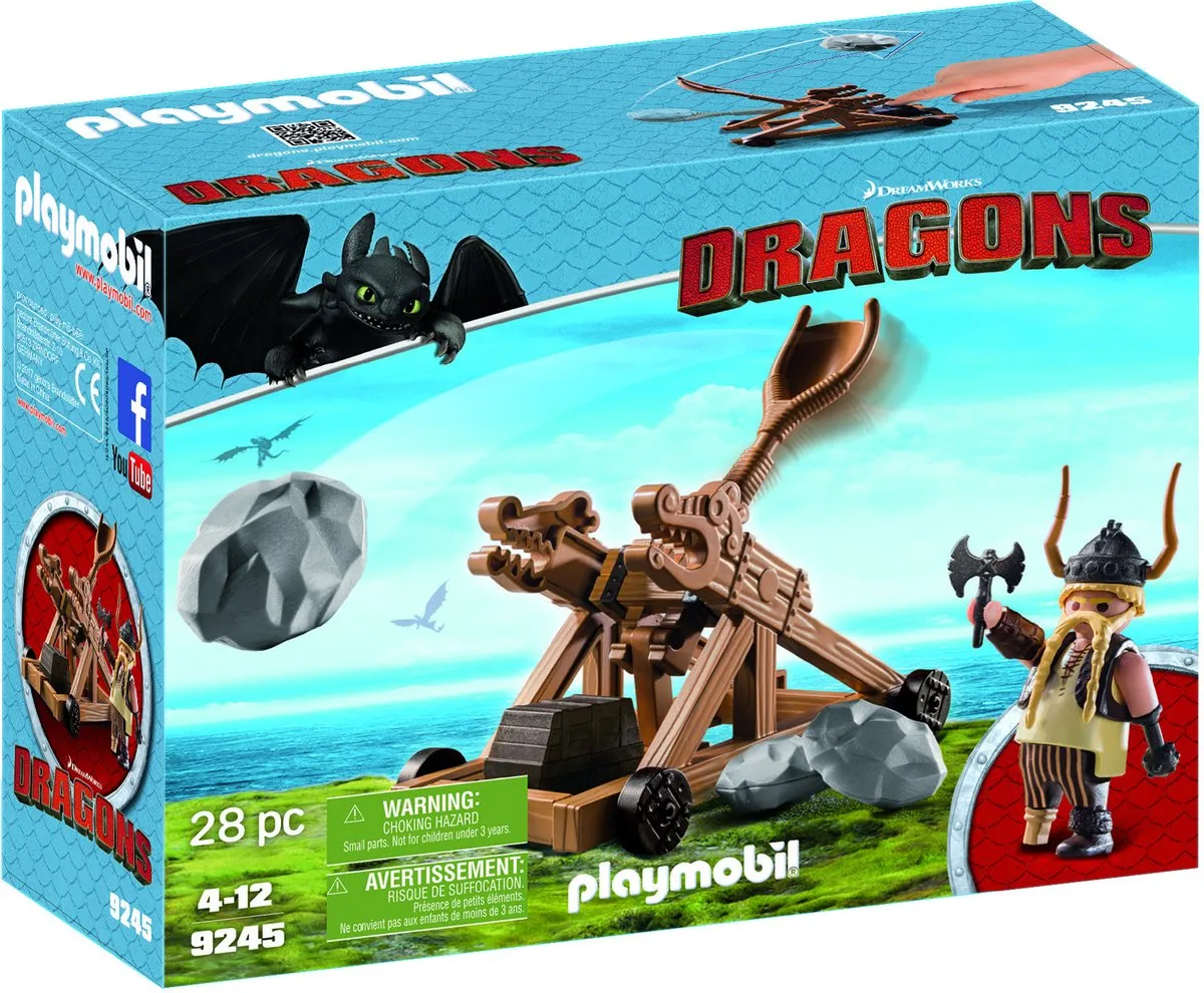 Playmobil Rochel met Katapult 9245 - afbeelding 6 van 6