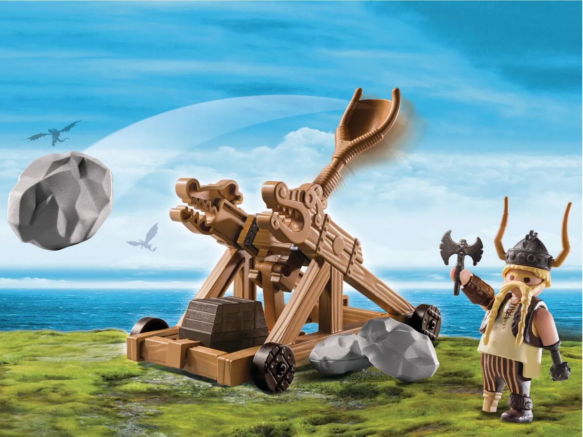 Playmobil Rochel met Katapult 9245