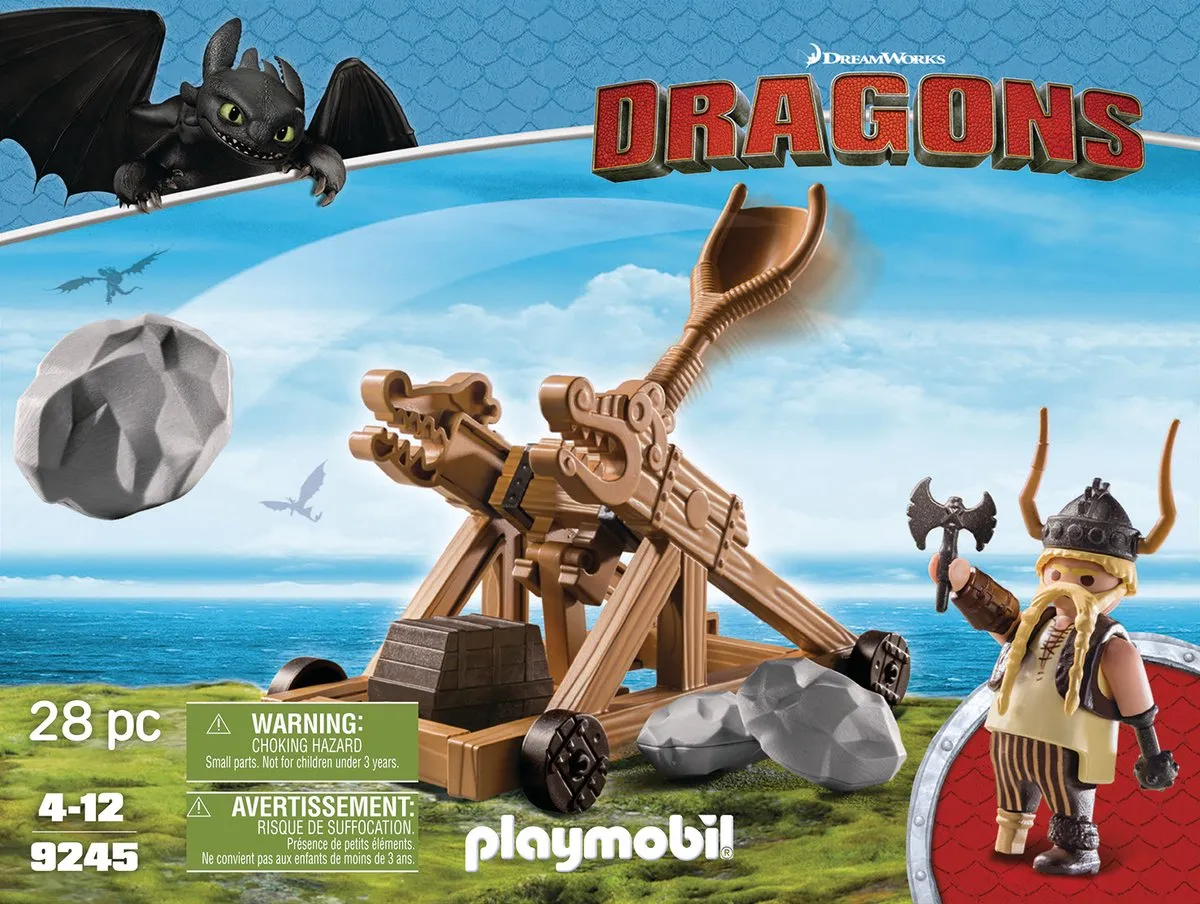 Playmobil Rochel met Katapult 9245
