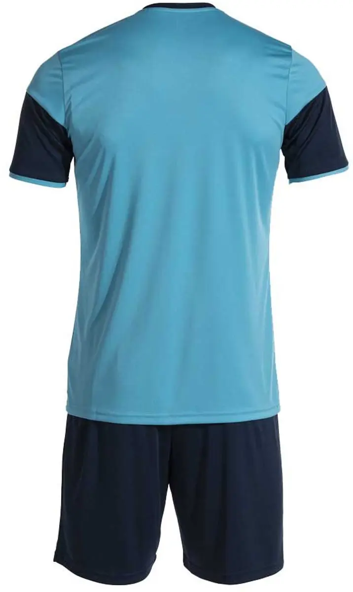 Joma Danubio III Set - Shirt & Korte Broek - Turquoise/Navy - 9-10 Jaar