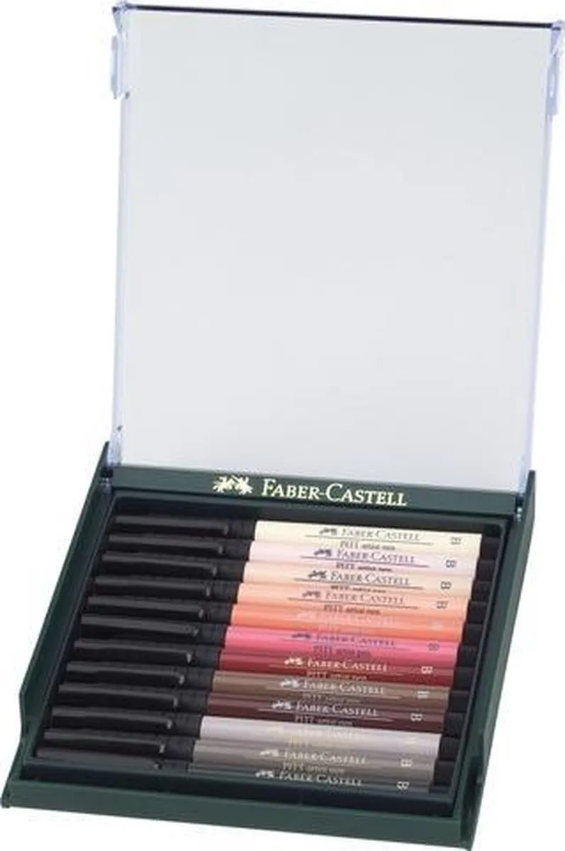 Faber-Castell Pitt Artist Pen Skin FC-267424 - 12 Stuks