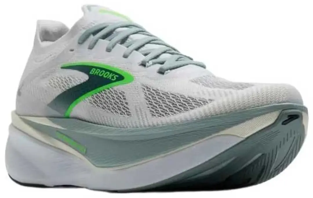 Brooks Hyperion Max 3 Hardloopschoenen 44 - Wit/Grijs