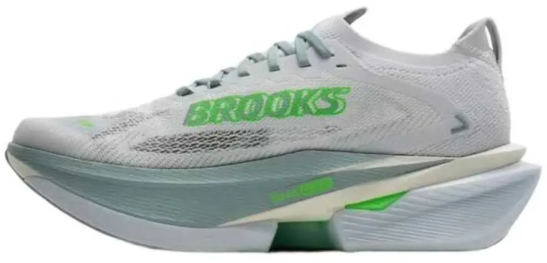 Brooks Hyperion Max 3 Hardloopschoenen 44 - Wit/Grijs