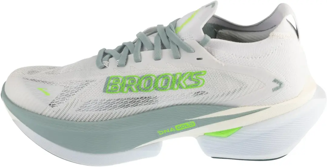Brooks Hyperion Max 3 Hardloopschoenen 44 - Wit/Grijs