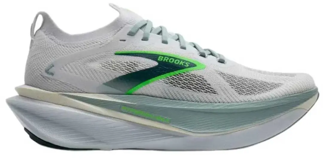 Brooks Hyperion Max 3 Hardloopschoenen 44 - Wit/Grijs