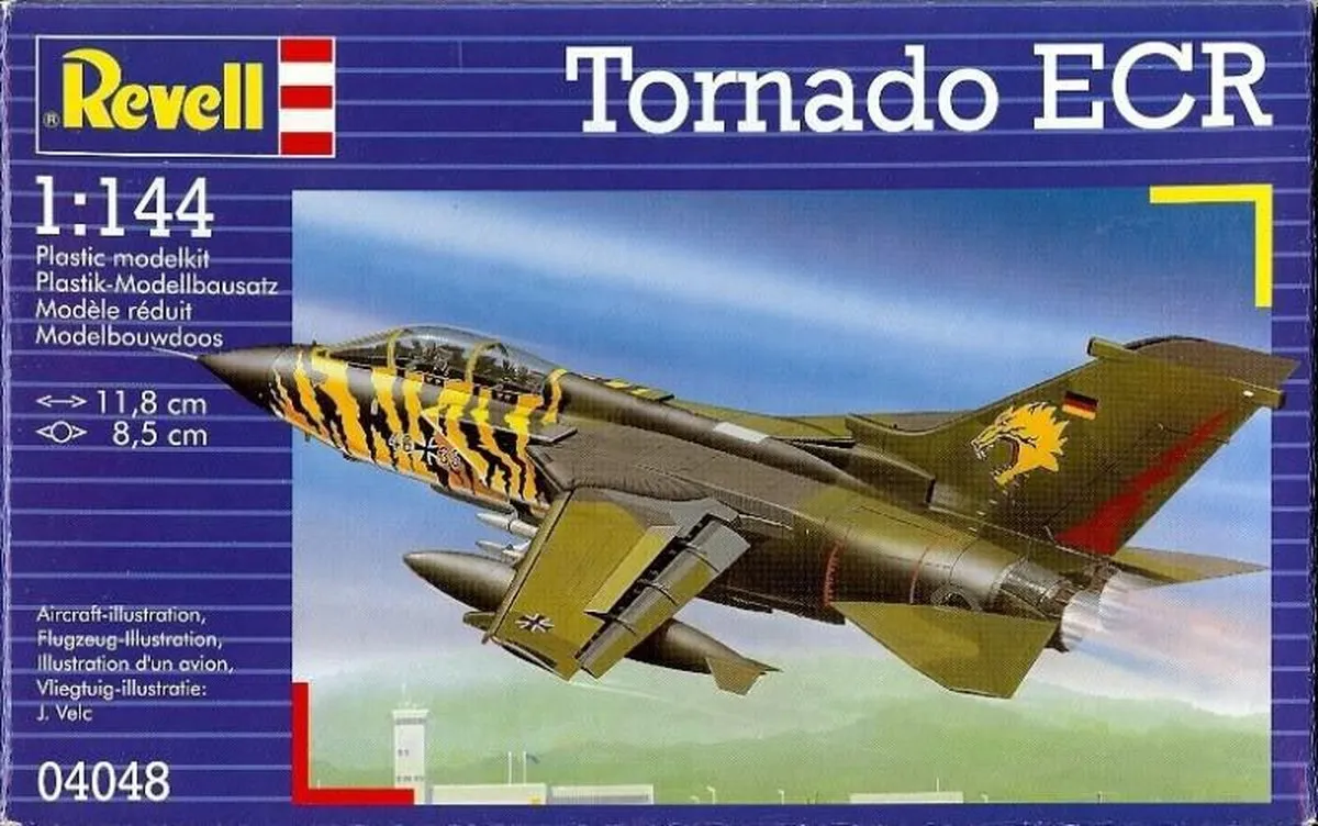Revell 04048 Tornado ECR Modelbouwpakket - 1:144 - 63 Onderdelen