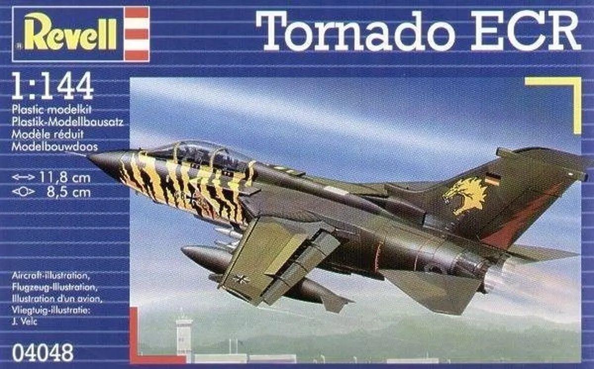 Revell 04048 Tornado ECR Modelbouwpakket - 1:144 - 63 Onderdelen