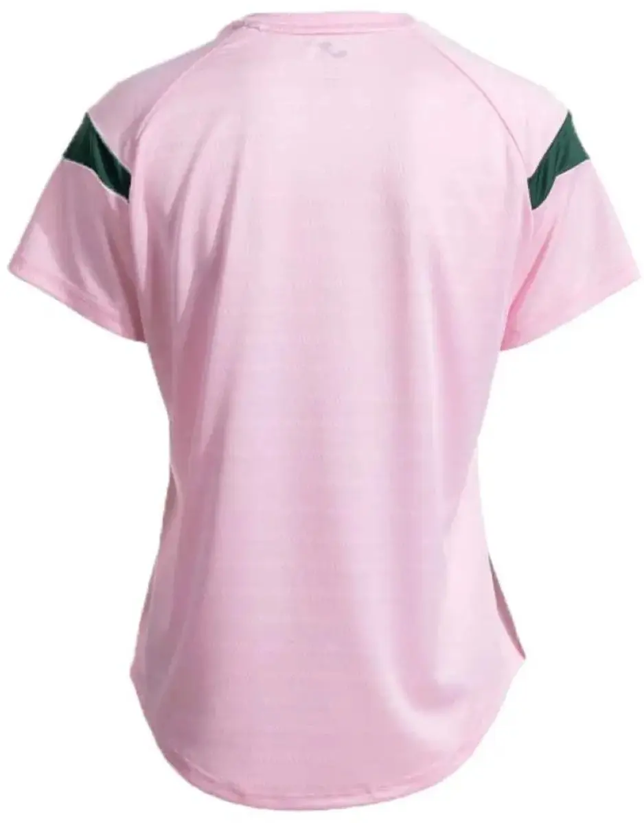 Joma Montreal T-shirt Vrouw - L - Roze/Groen