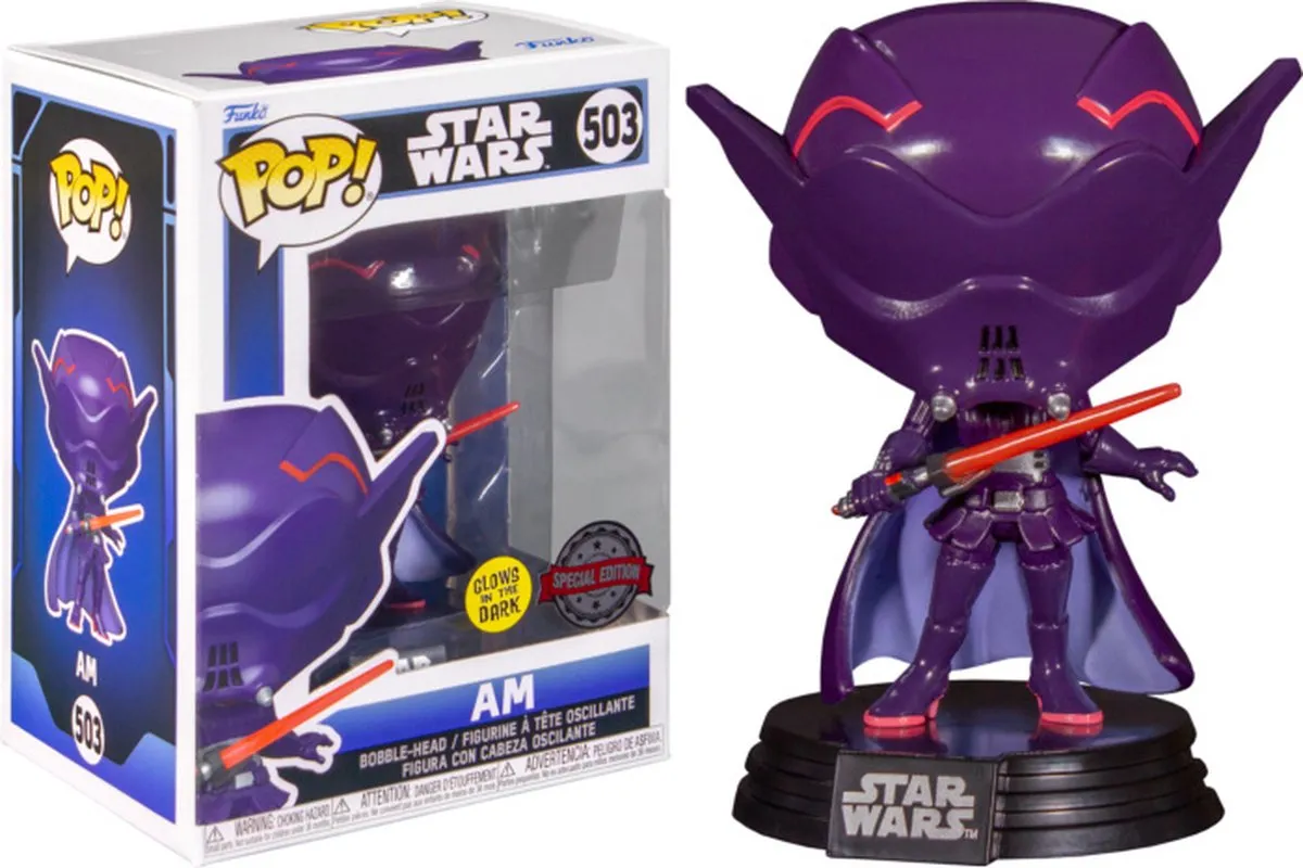 Funko Pop! Star Wars Visions Am Glow in the Dark Exclusief