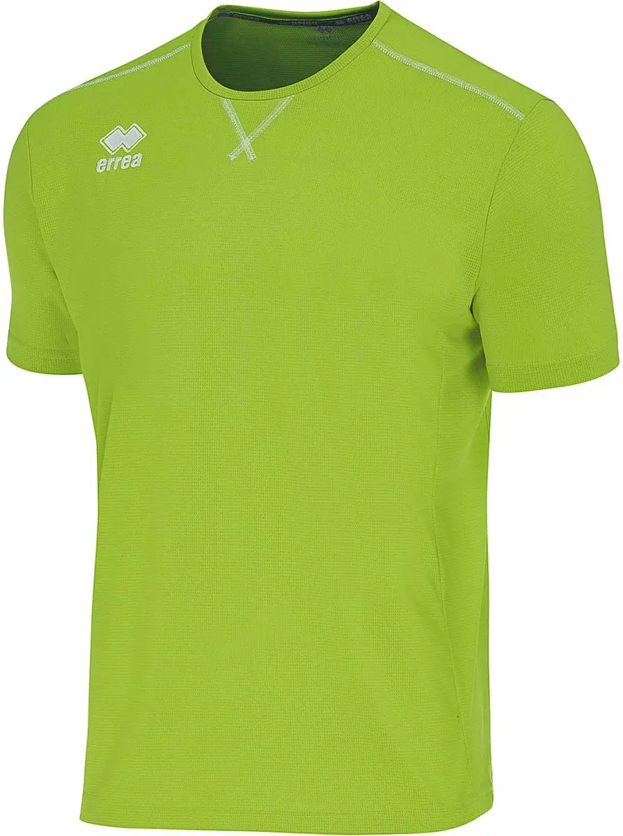 Errea Everton T-Shirt Korte Mouw Jr 03320 Fluogroen