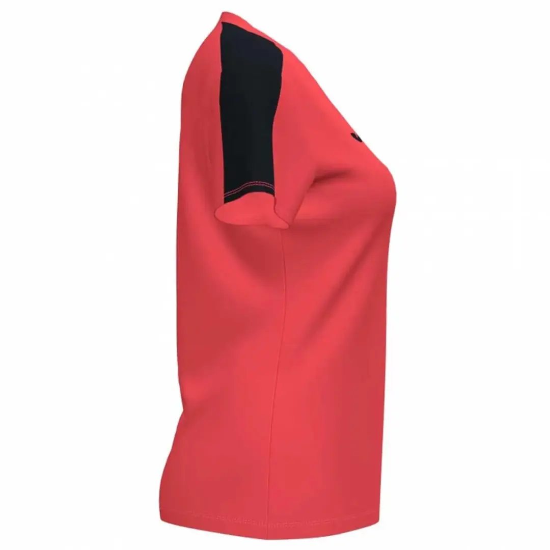 Joma Academy T-shirt - M - Dark Orange Fluor/Black - afbeelding 3 van 4