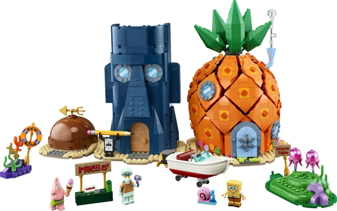 LEGO Icons SpongeBob SquarePants 11386 Bouwpakket - 1794 Stukken - Meerkleurig