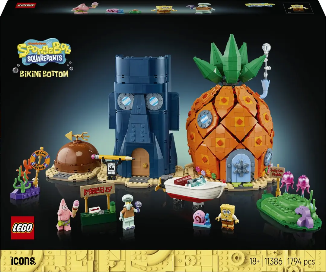 LEGO Icons SpongeBob SquarePants 11386 Bouwpakket