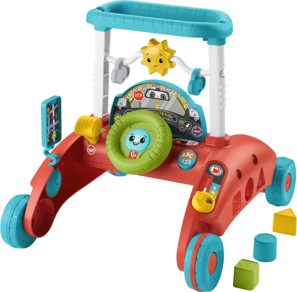 Fisher-Price Tweezijdige Loopwagen - Multicolor - afbeelding 6 van 6