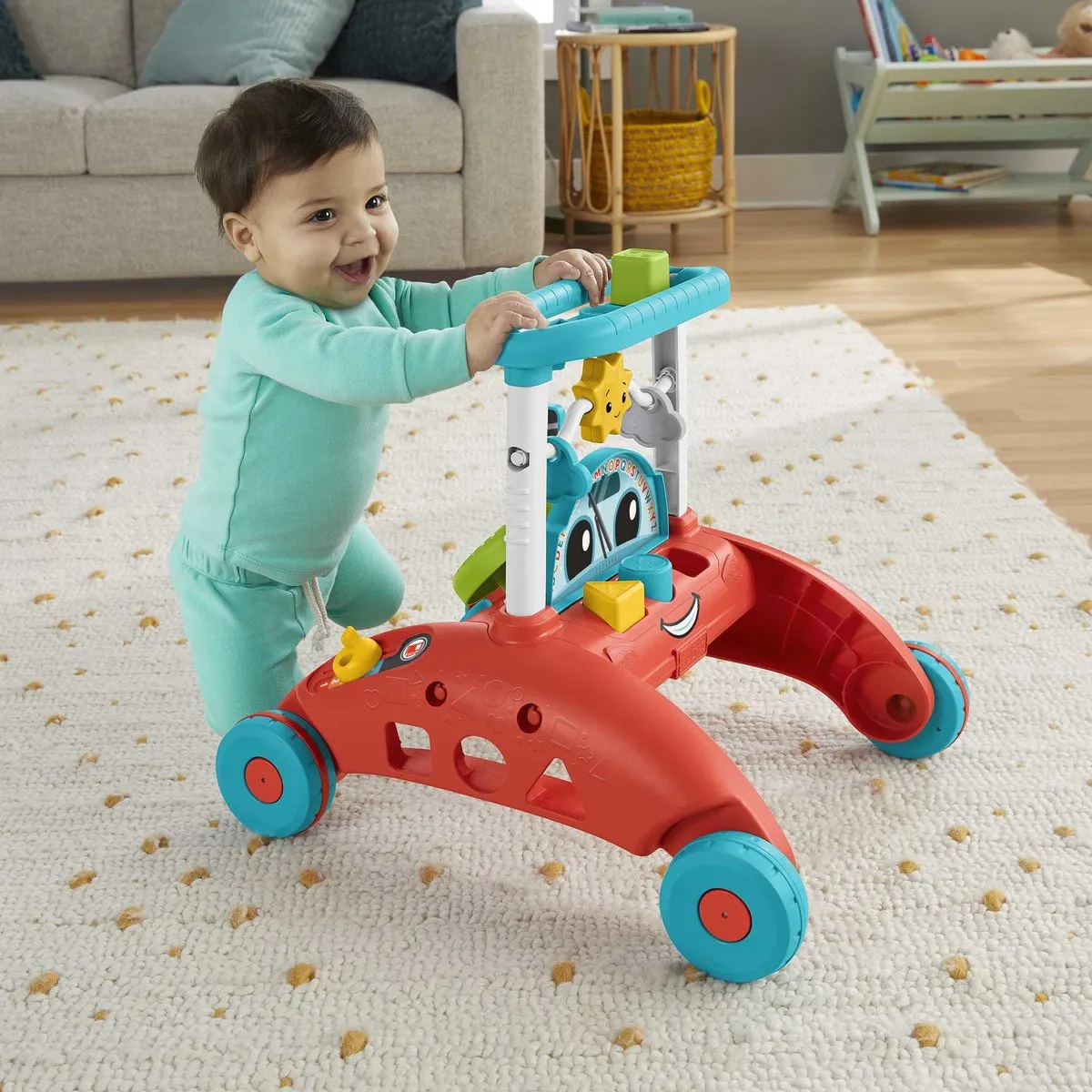 Fisher-Price Tweezijdige Loopwagen - Multicolor