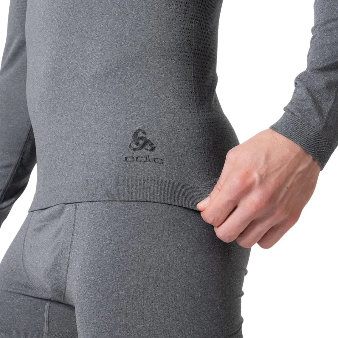 ODLO Active Performance Light Base Layer Longsleeve Heren - L - Grijs - afbeelding 3 van 6