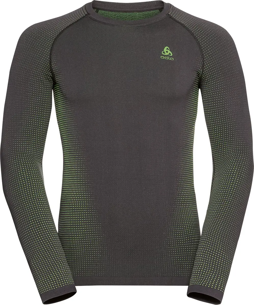 Odlo Odlo BL TOP Crew neck l/s PERFORMANCE WARM EC GRIJS
