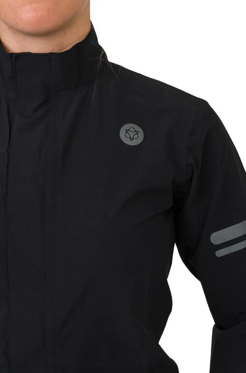 AGU Prime Regenjas II Dames - Zwart - L