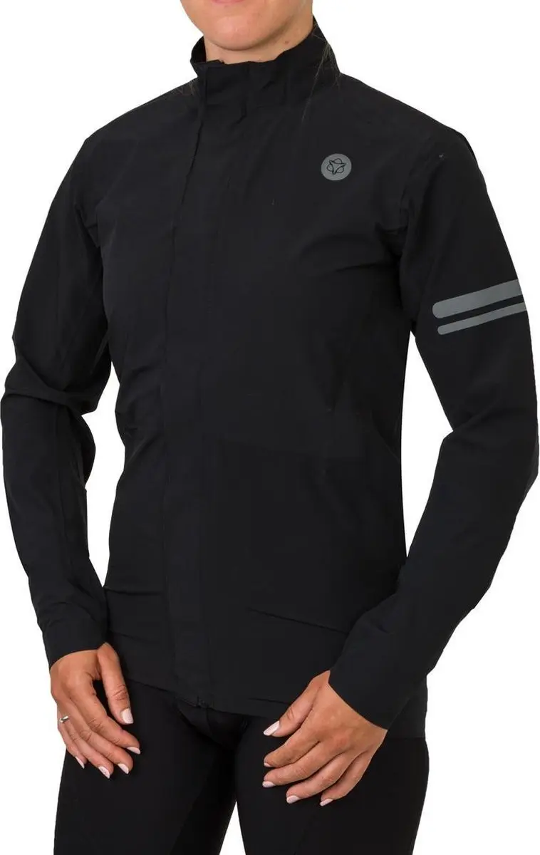 AGU Prime Regenjas II Dames - Zwart - L
