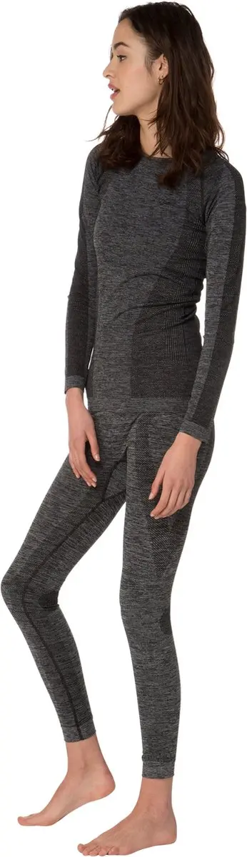 Protest Christie Thermoshirt Dames - XL/XXL - Dark Grey Melee