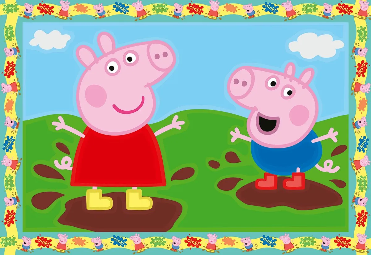 Ravensburger CreArt Peppa Pig Schilderen op nummer - 15 Kleuren