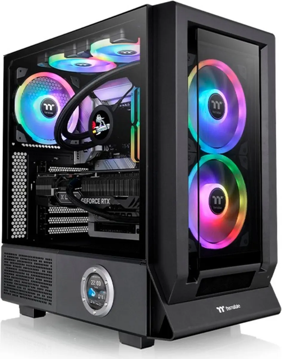 Thermaltake Ceres 350 MX Midi Tower - Zwart - afbeelding 5 van 5