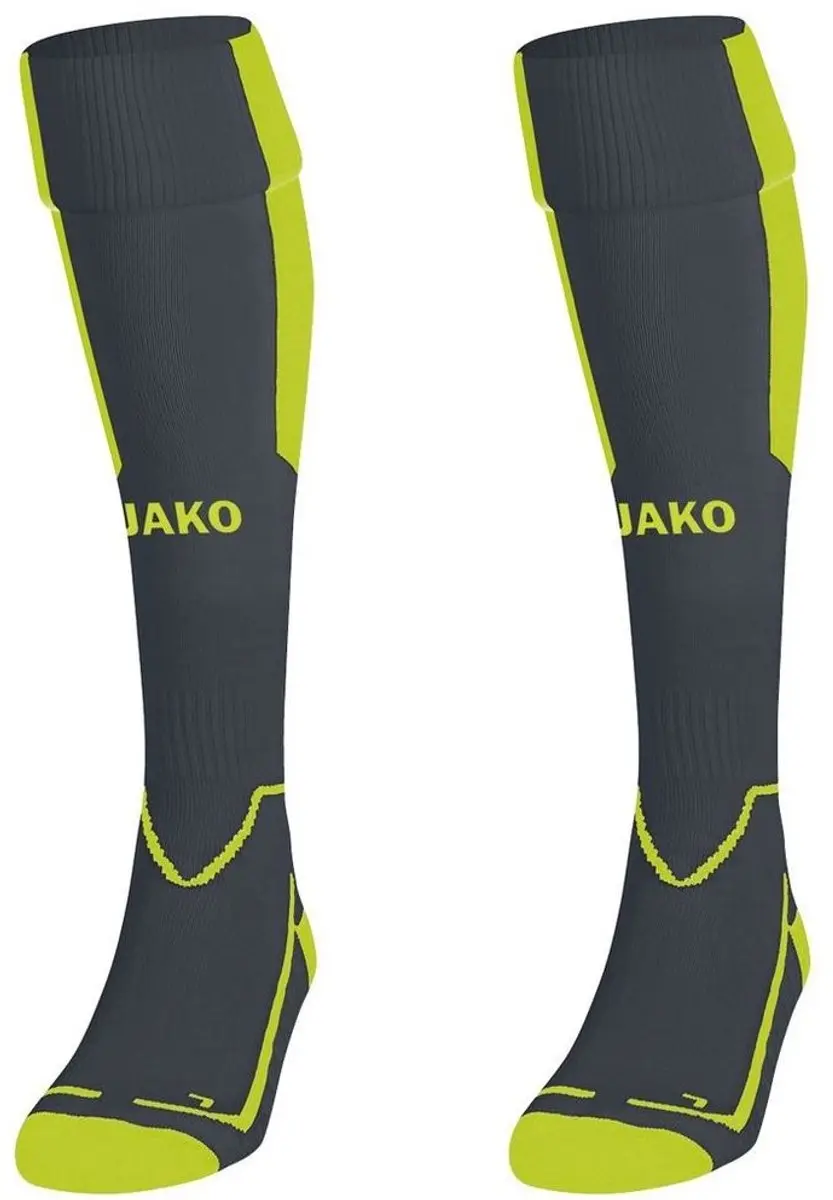 JAKO Lazio Voetbalkousen - Lime/Antraciet 43-46