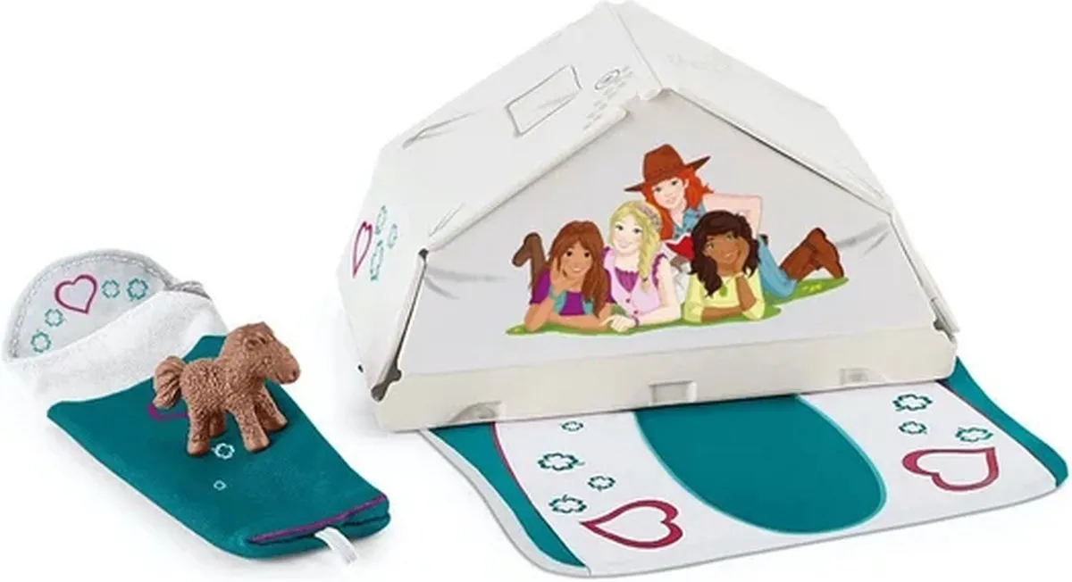 Schleich Horse Club Camping Accessoires 42537 - Multikleur
