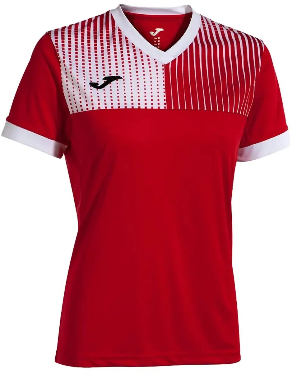 Joma Eco Supernova Dames T-shirt - Rood/wit - S