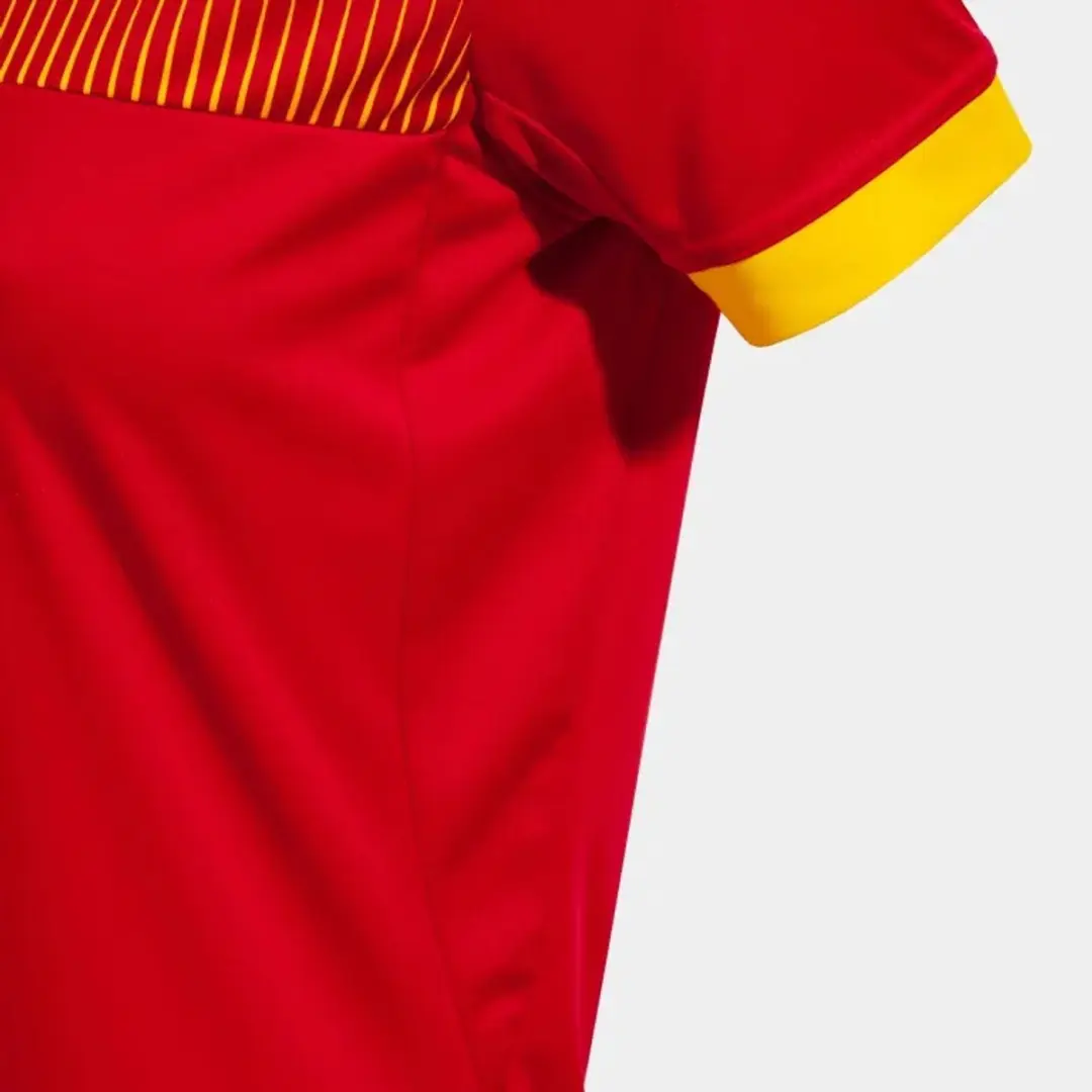 Joma Eco Supernova Dames T-shirt - XL - Rood/Geel