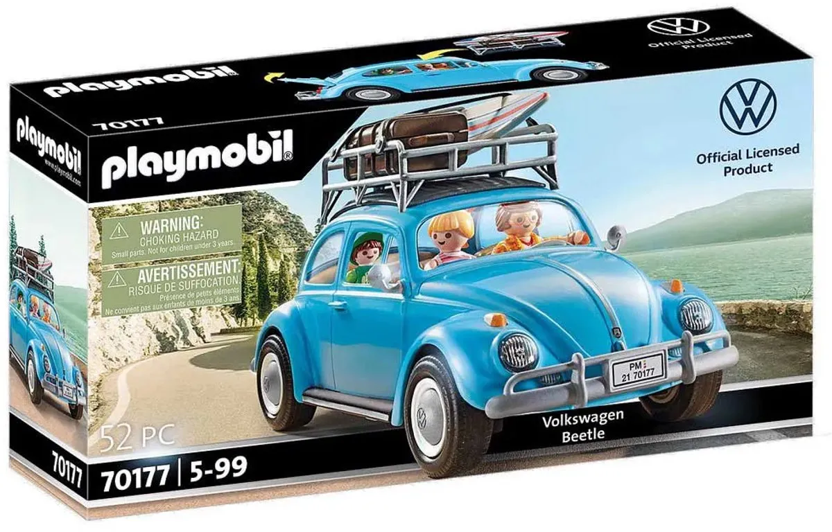 Playmobil Volkswagen Kever 70177 - Blauw