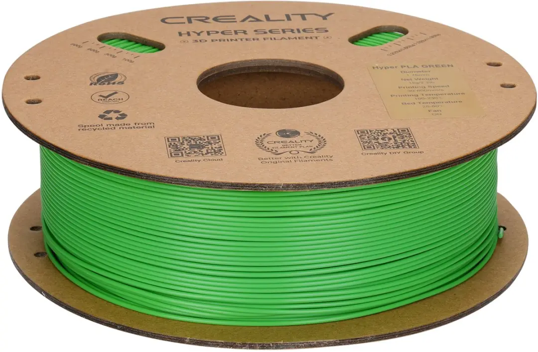 Creality Hyper PLA Filament 1.75mm 1kg - Groen