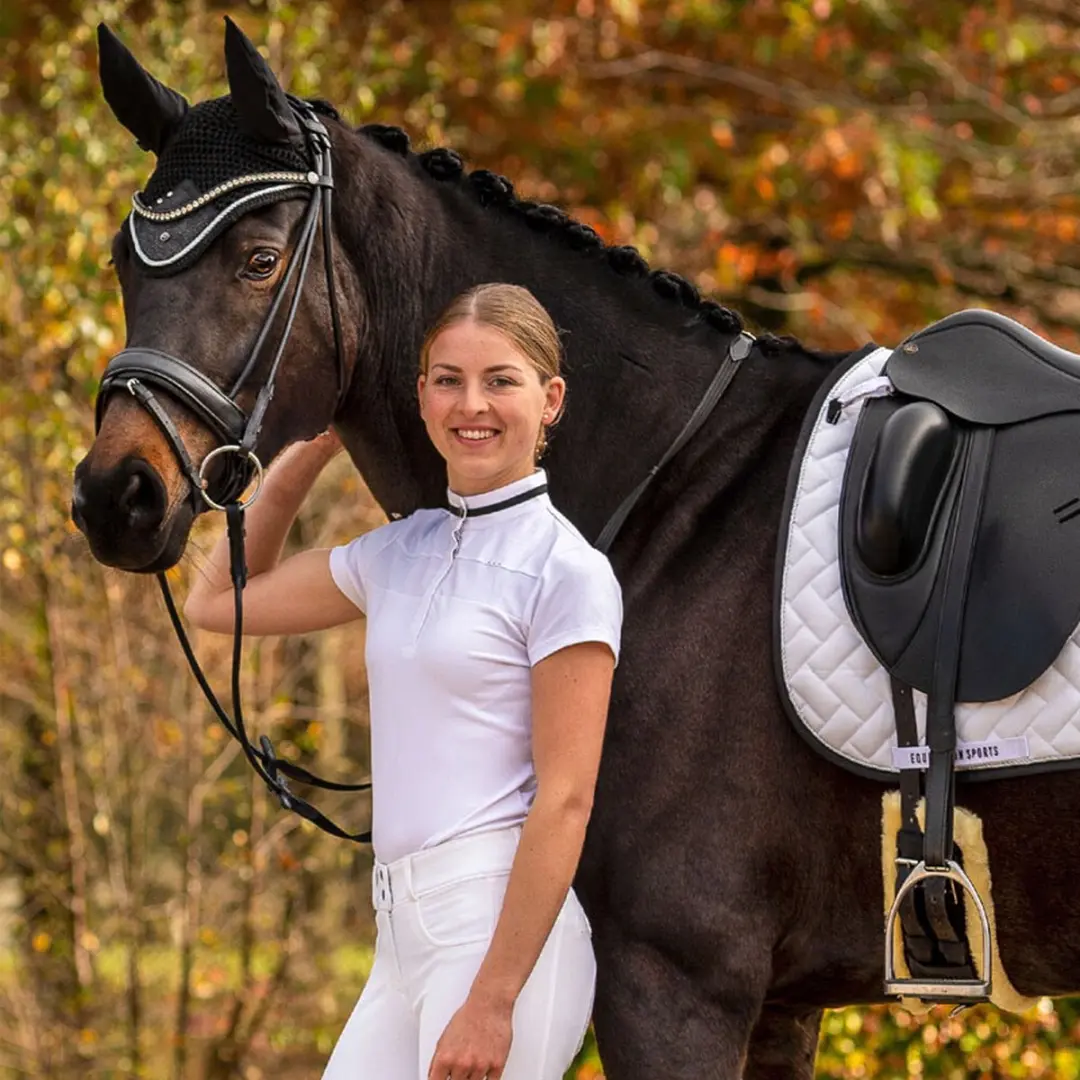 QHP Showshirt Kae Wit - Maat 42