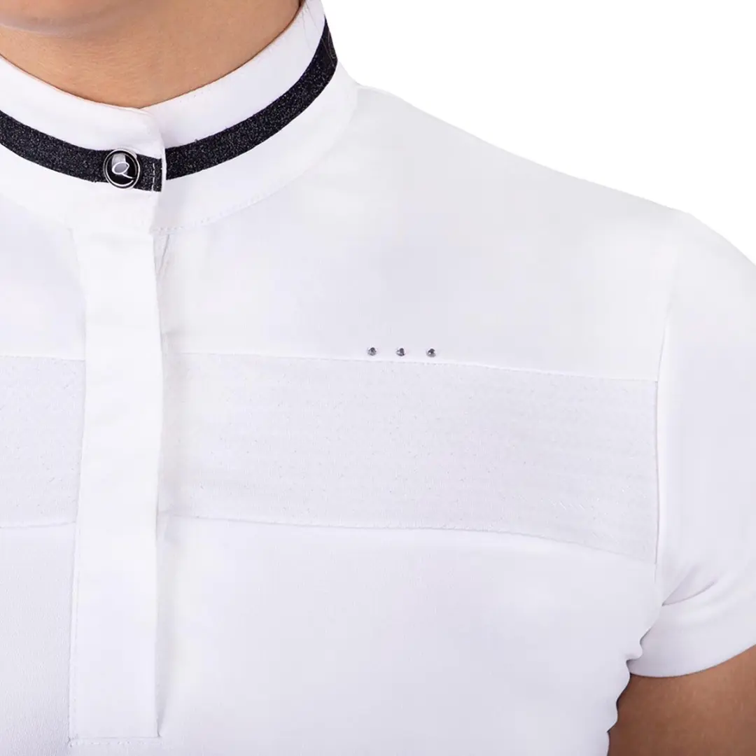 QHP Showshirt Kae Wit - Maat 42 - afbeelding 6 van 6