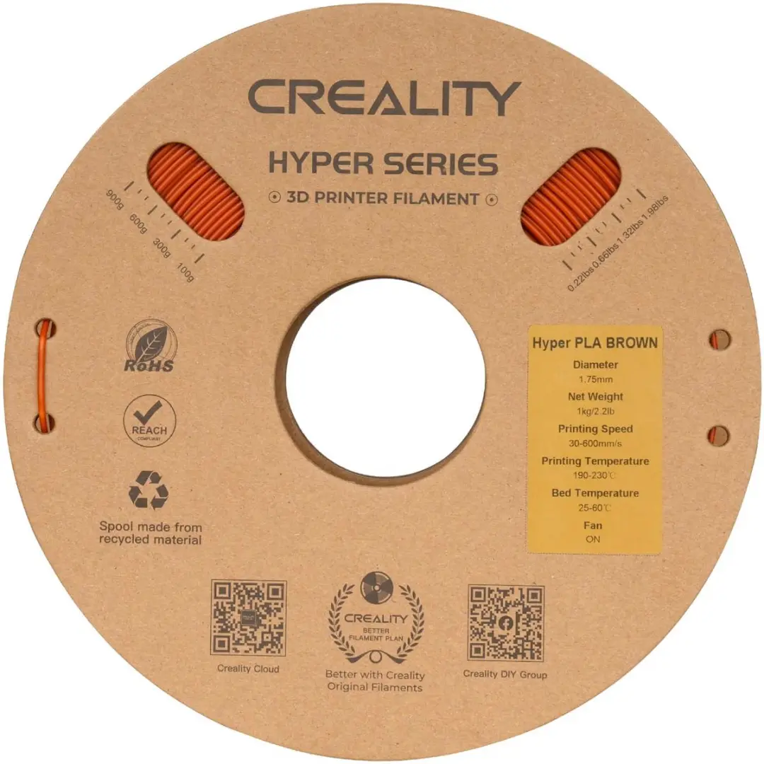 Hyper Pla 1Kg Filament 1.75mm - Transparant Groen