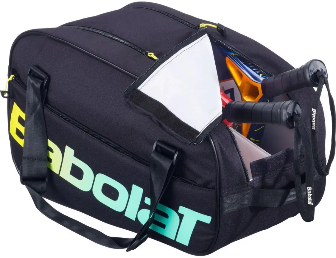 Babolat Court S Tennistas - 6 Rackets - 32L - Rood/Zwart - afbeelding 5 van 6