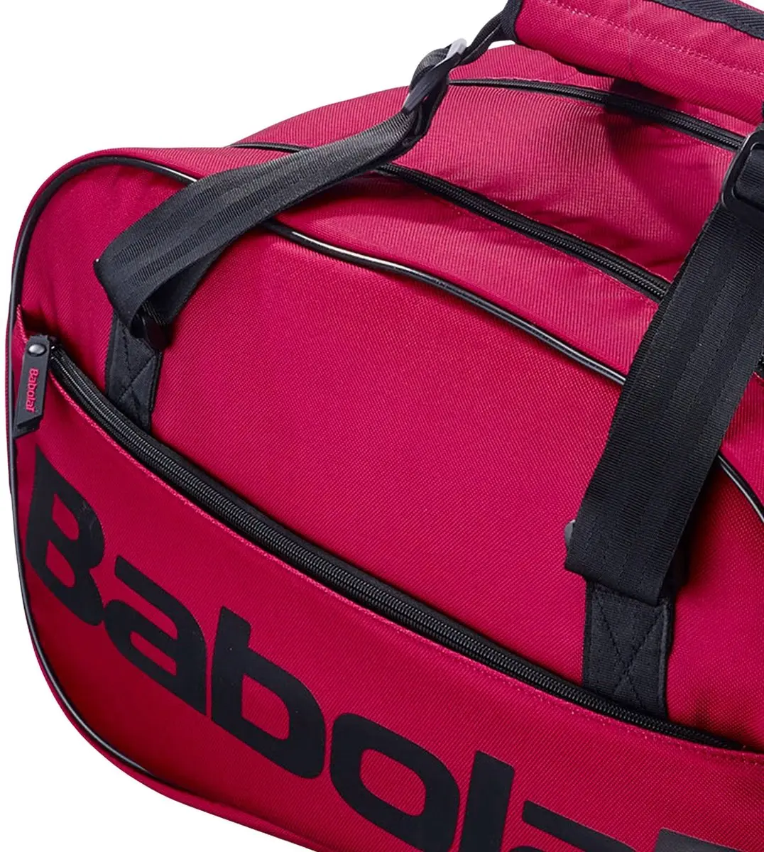 Babolat Court S Tennistas - 6 Rackets - 32L - Rood/Zwart - afbeelding 2 van 6