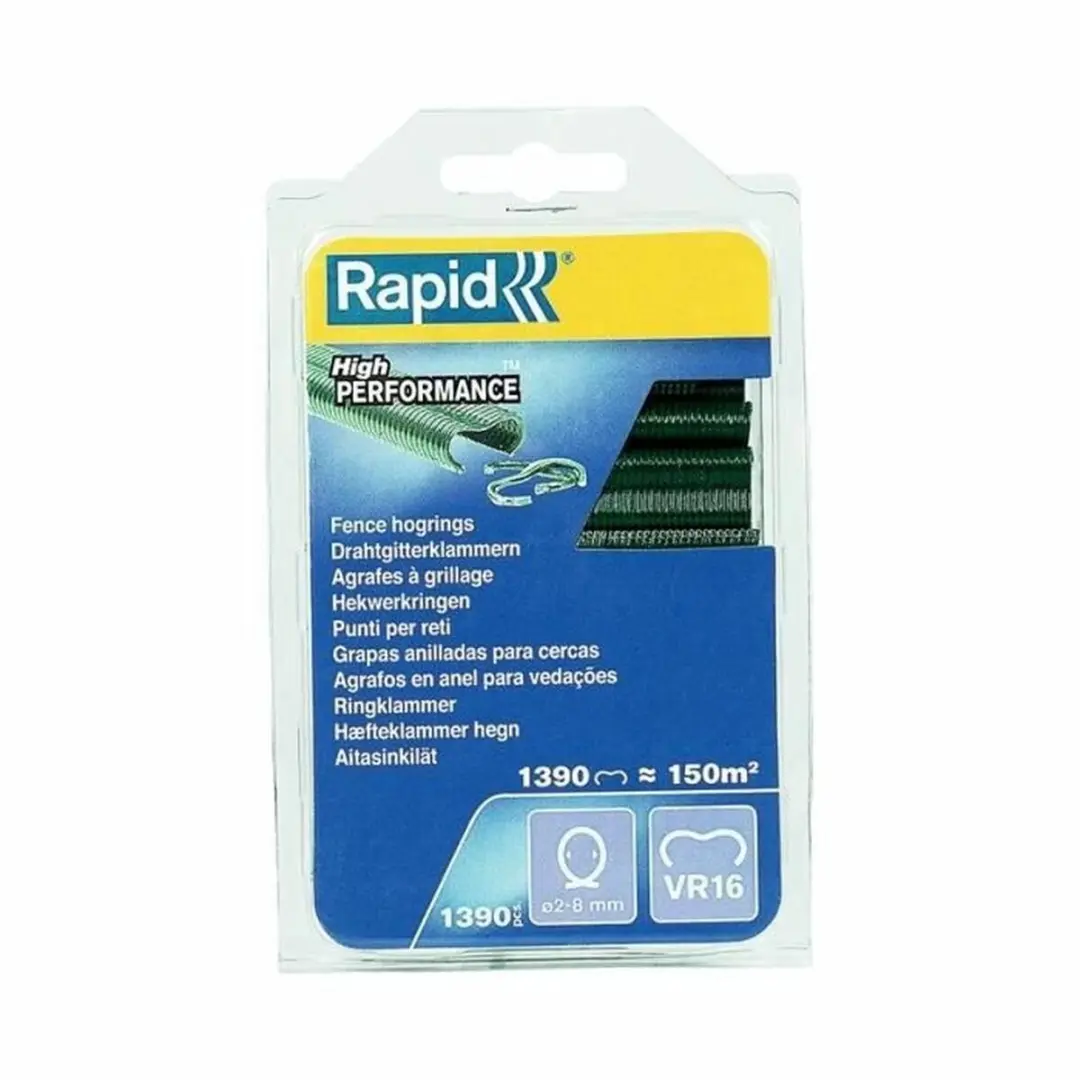 Rapid VR16 Hekringkrammen Groen - 1390 Stuks - afbeelding 5 van 6