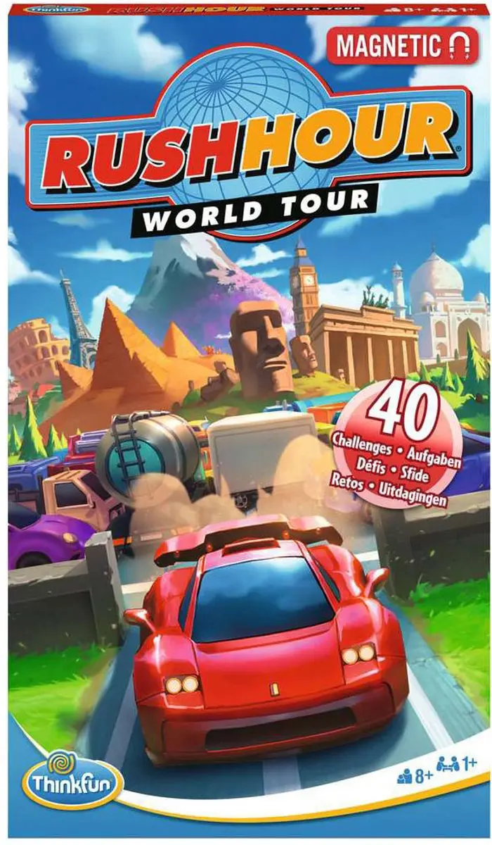 ThinkFun Ravensburger Rush Hour Magnetic