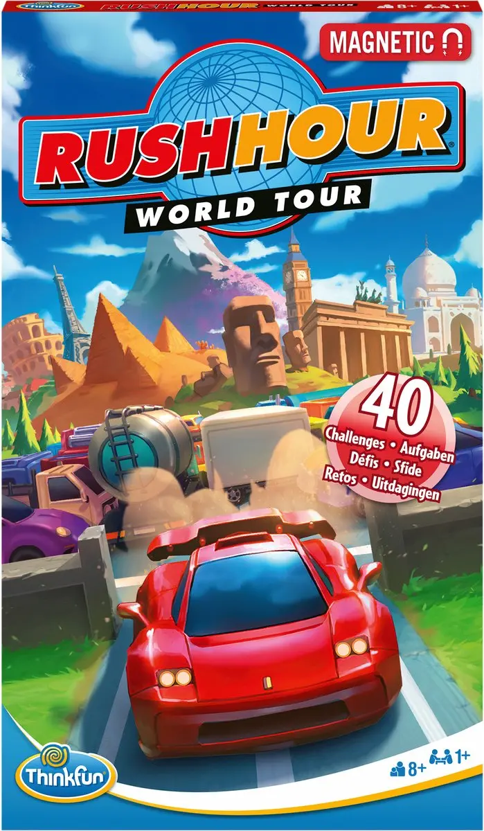 ThinkFun Ravensburger Rush Hour Magnetic - 1 Speler