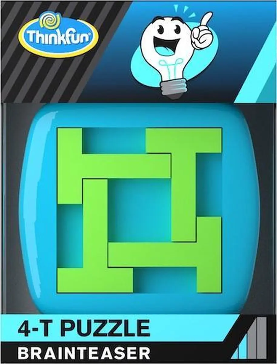 ThinkFun A-HA! 4-T Puzzle