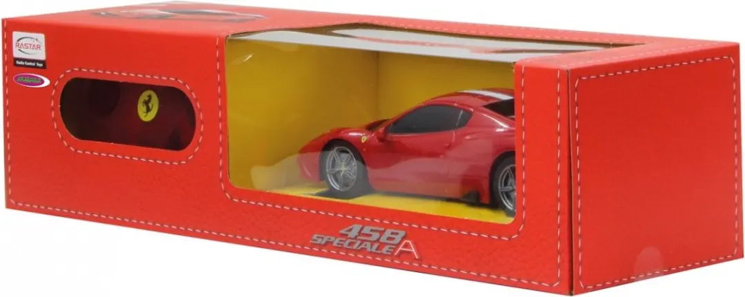 Jamara Ferrari 458 Speciale A 1:24 - Rood - 5x AA - afbeelding 6 van 6