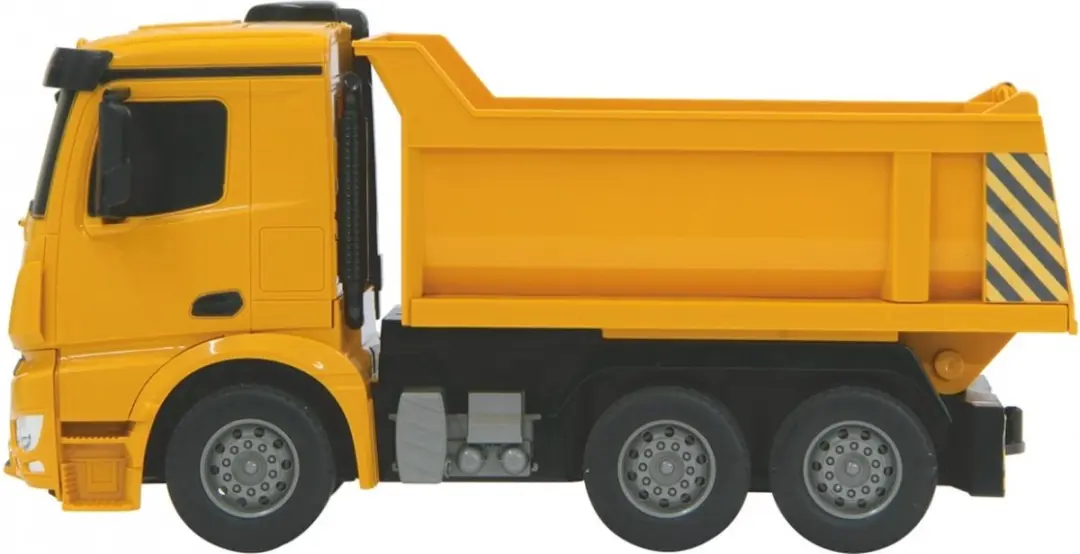 Jamara RC Vrachtwagen Mercedes Arocs Kiepwagen Geel 1:26 - 2,4GHz