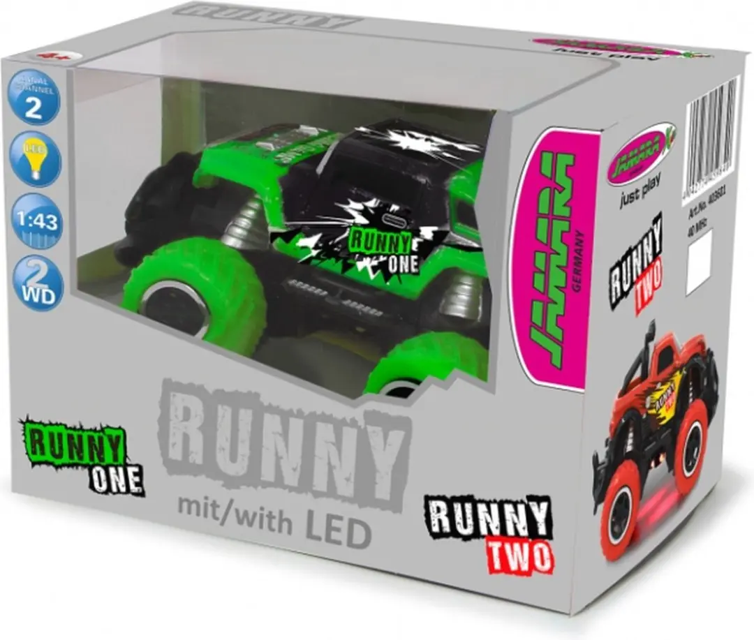Jamara Monstertruck RC Runny One 403600 - Groen
