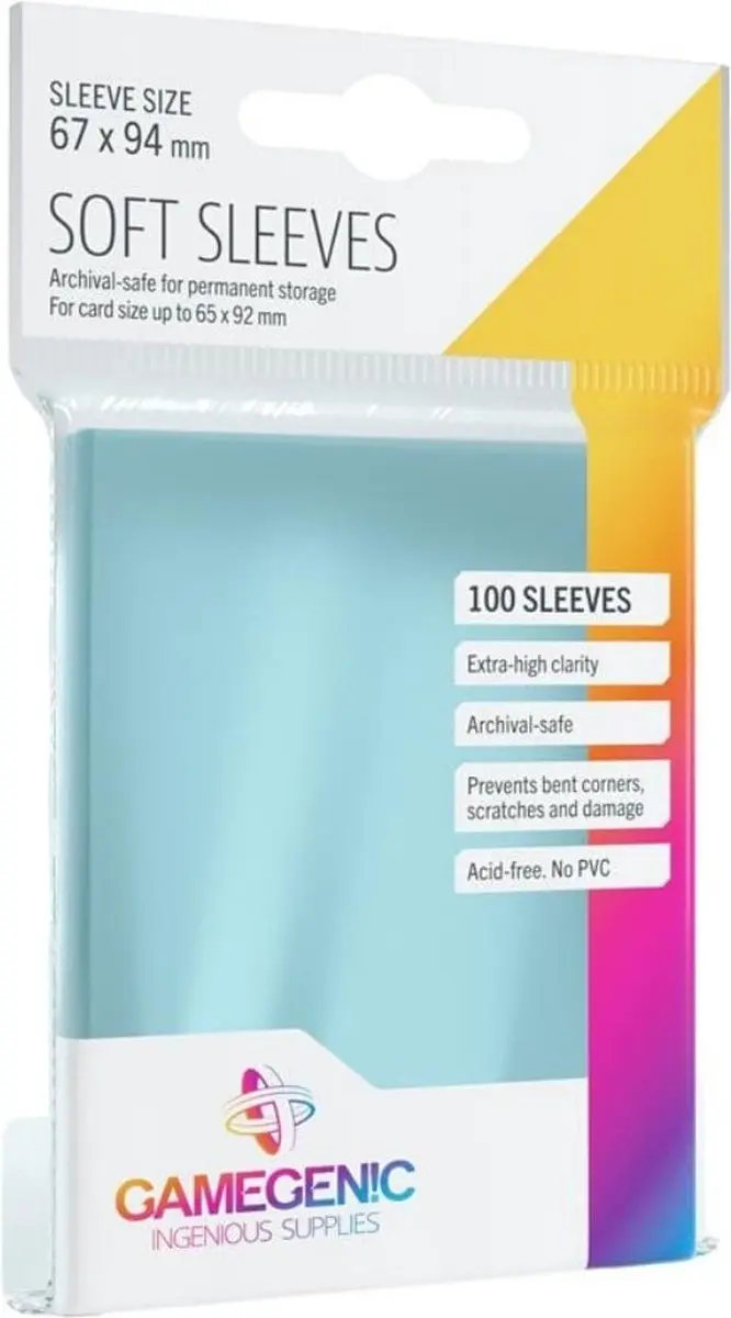 Gamegenic Soft Sleeves GGS10014ML