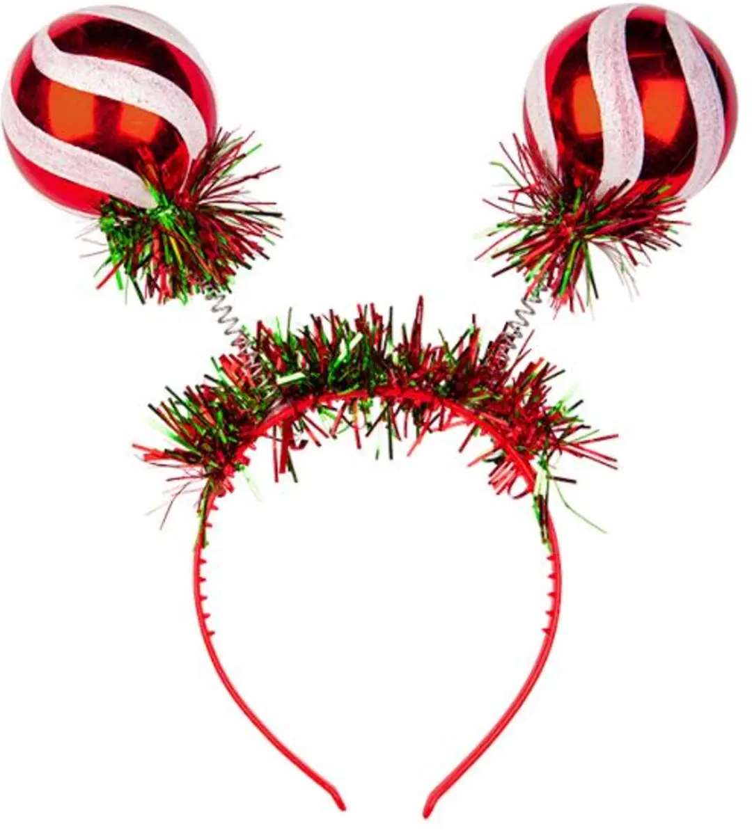 Kerstbal hoofdband boppers