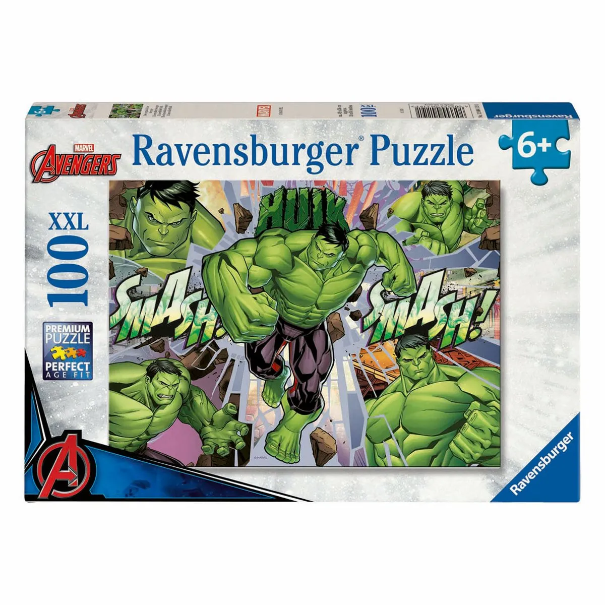 Ravensburger Marvel Hulk Legpuzzel 100 XXL-Stukjes - 100 Stuks