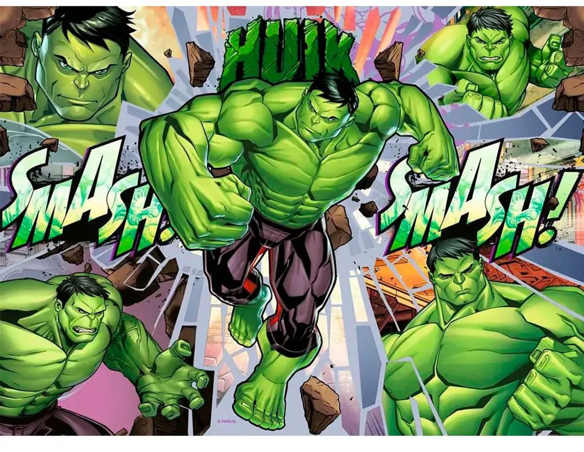 Ravensburger Marvel Hulk Legpuzzel 100 XXL-Stukjes - 100 Stuks